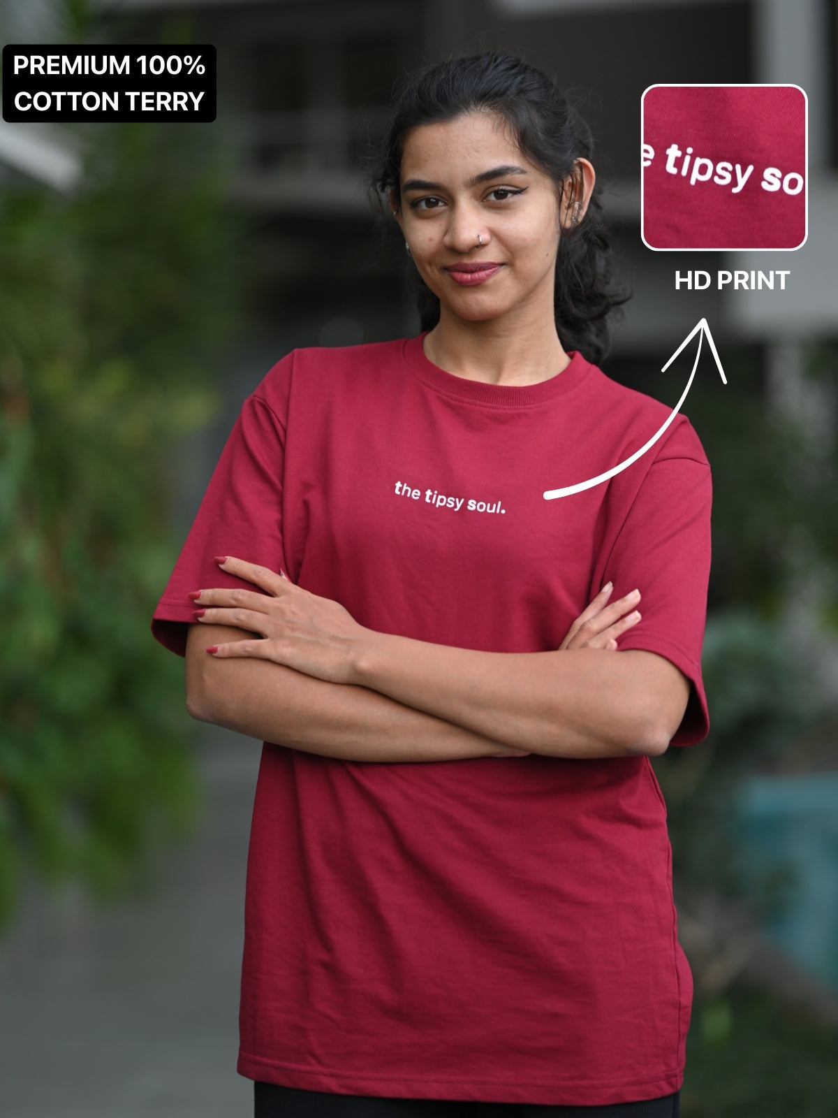 The Tipsy Soul Essential: Deep Maroon