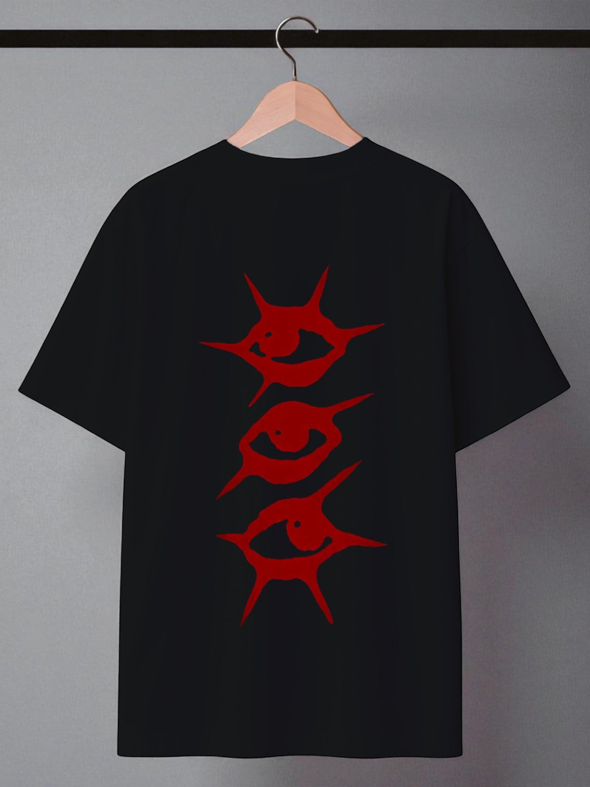 Third Sight: Boxy Fit Graphic Tee Black
