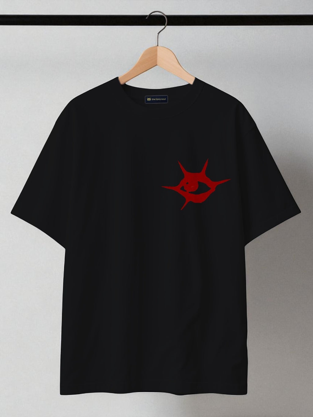 Third Sight: Boxy Fit Graphic Tee Black