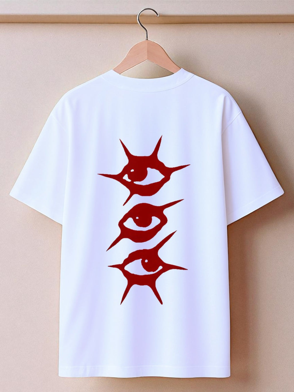 Third Sight: Boxy Fit Graphic Tee White