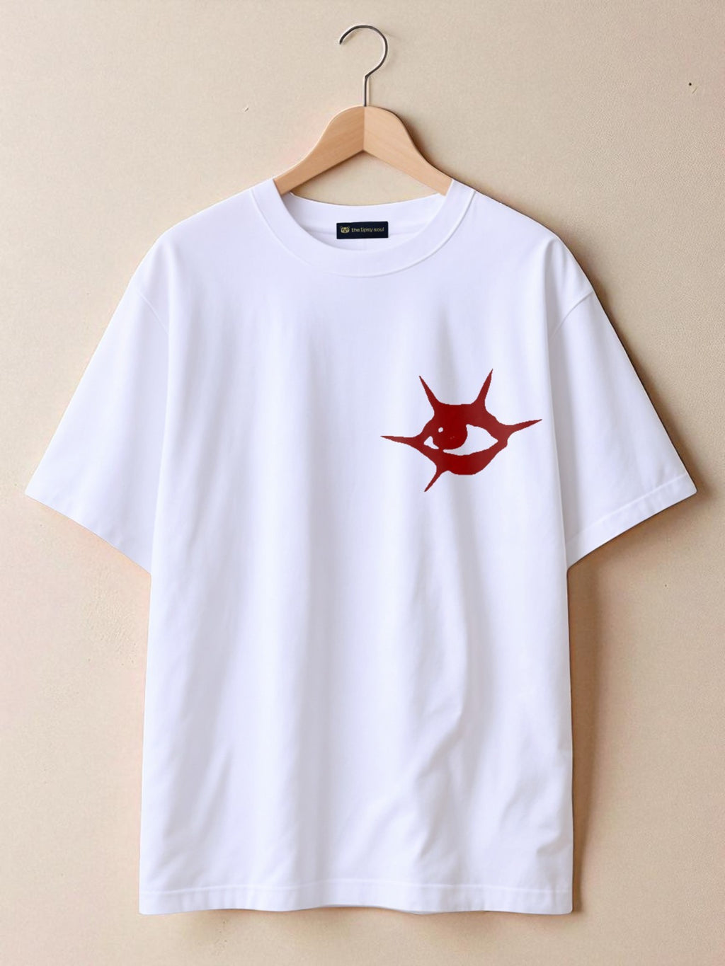 Third Sight: Boxy Fit Graphic Tee White