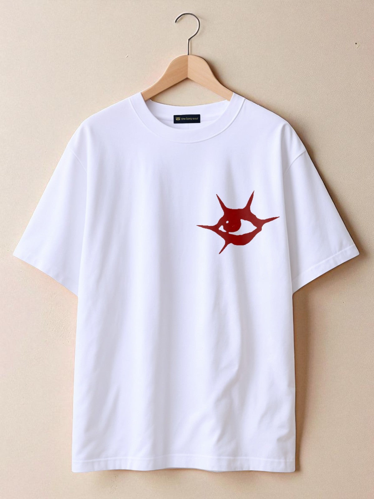 Third Sight: Boxy Fit Graphic Tee White