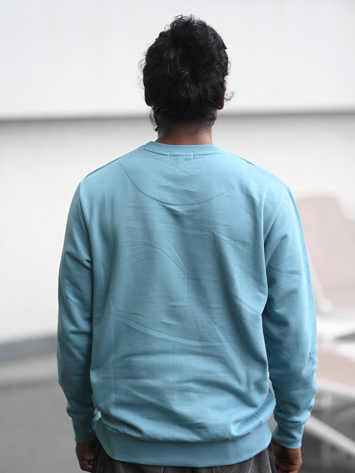 Ice Blue: Oversized Sweatshirt