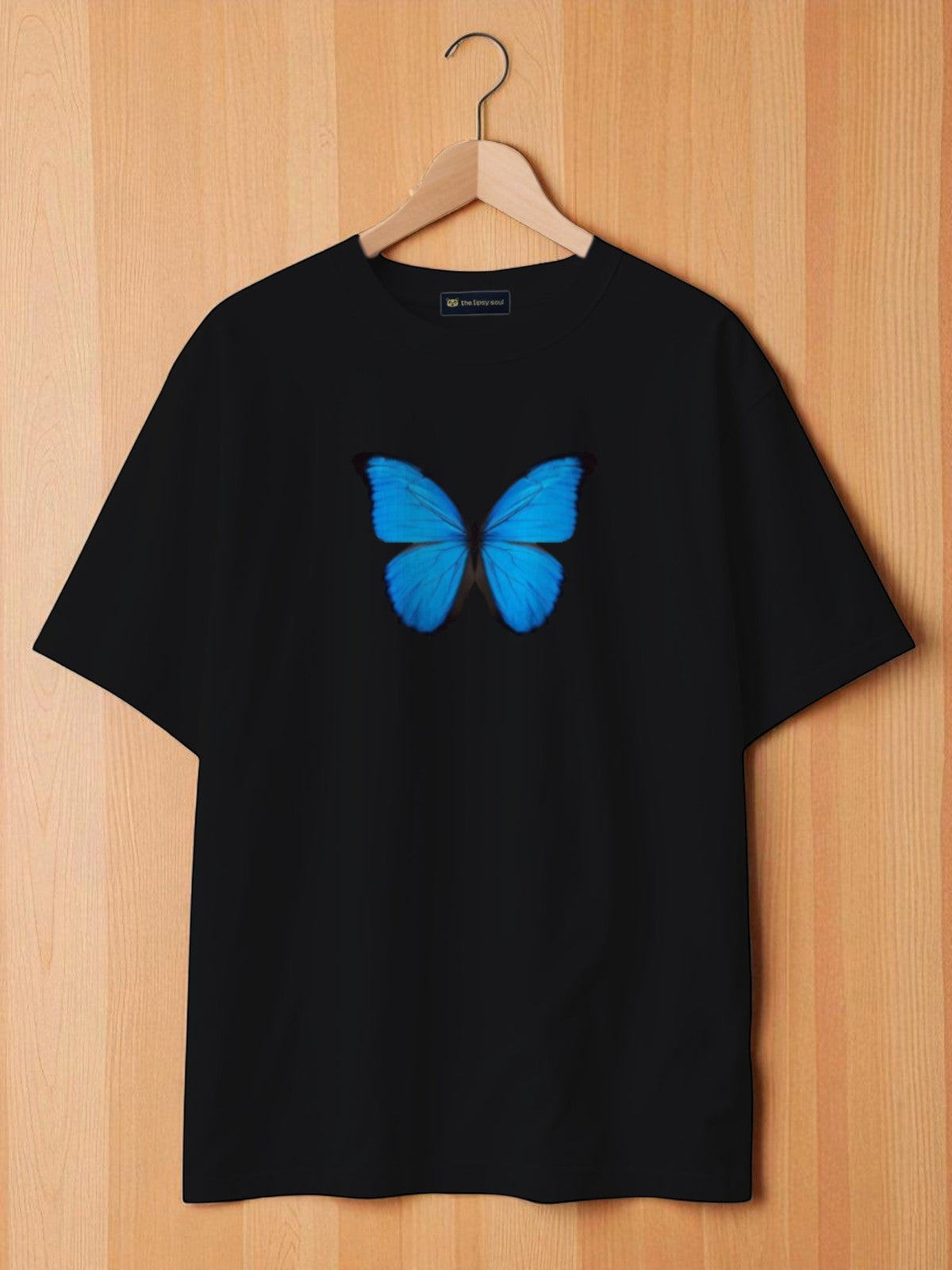 Blue Morph: Boxy Fit Graphic Tee