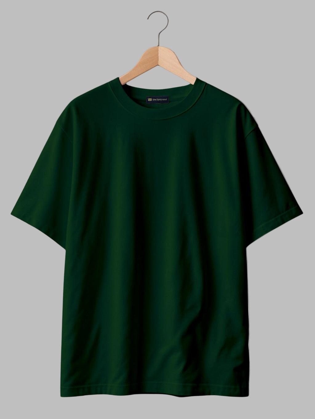 Fill Your Soul: Boxy Fit Graphic Tee Emarald Green