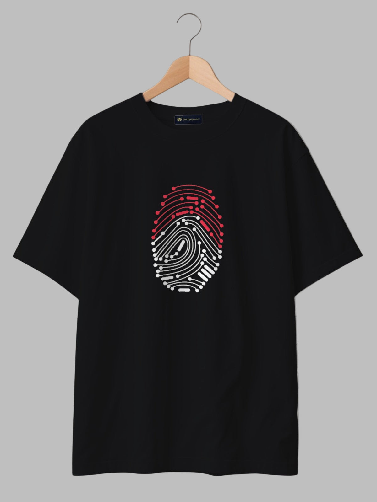 Thumb code: Boxy Fit Graphic Tee Black