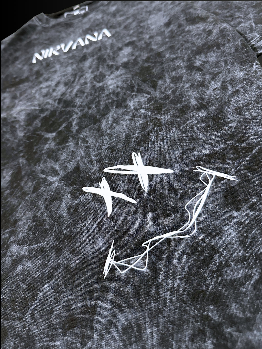 Nirvana: Wings of Noise | Smoked Black Tee