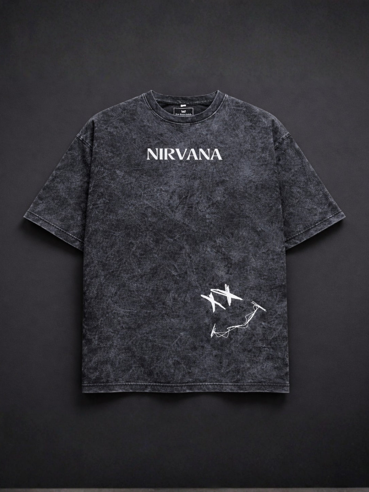 Nirvana: Wings of Noise | Smoked Black Tee