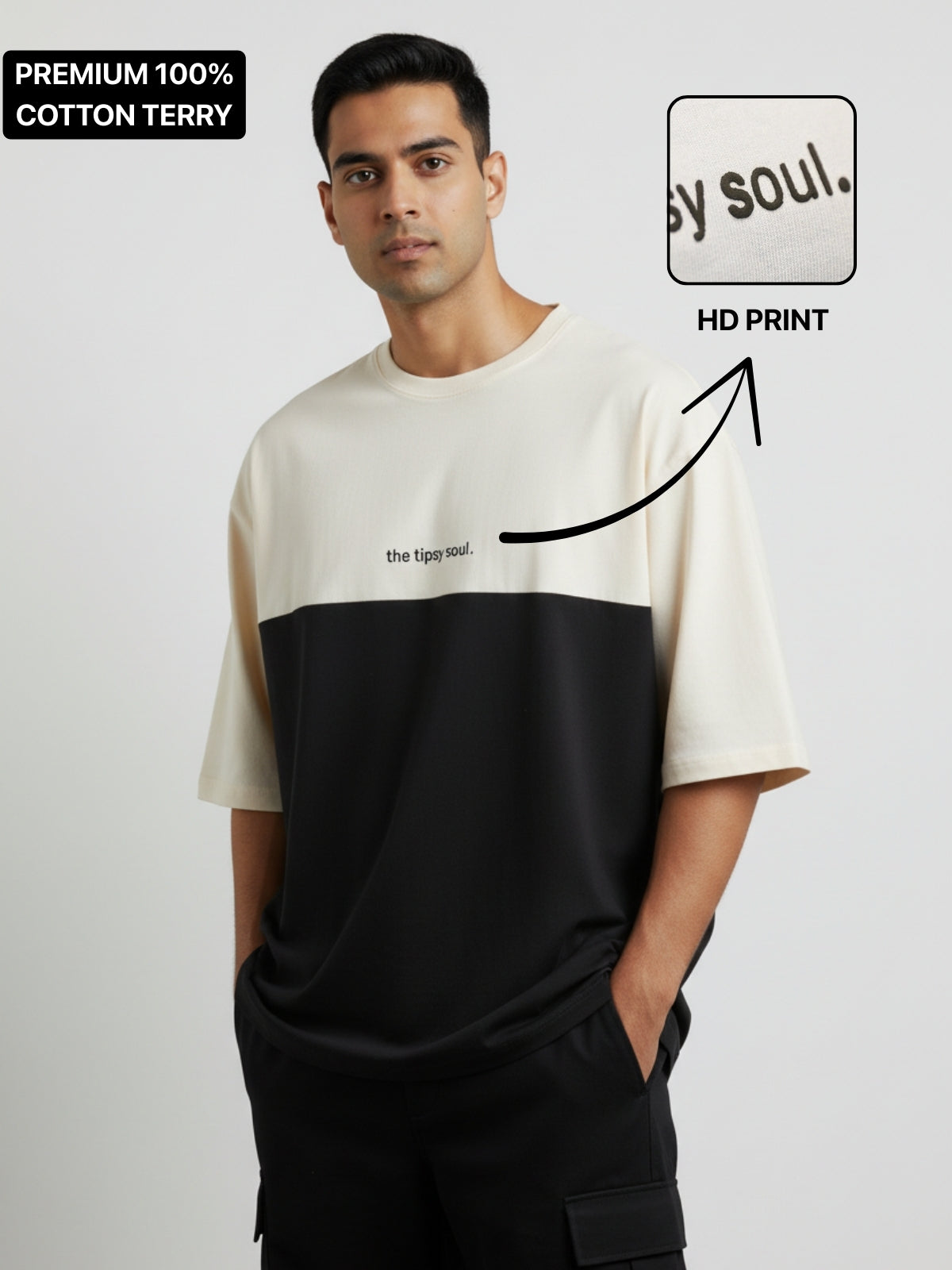 The Tipsy Soul Block Tee