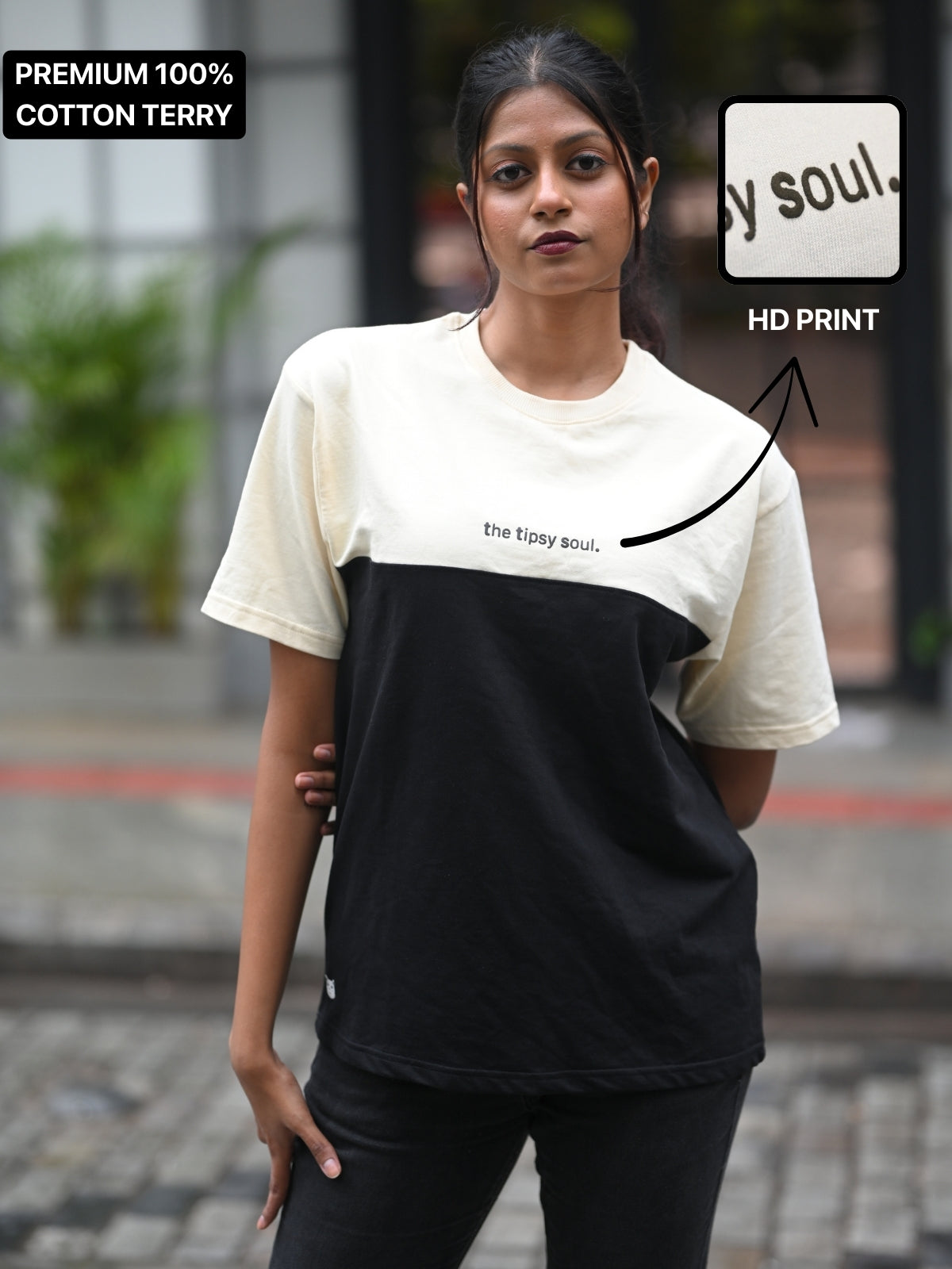 The Tipsy Soul Block Tee