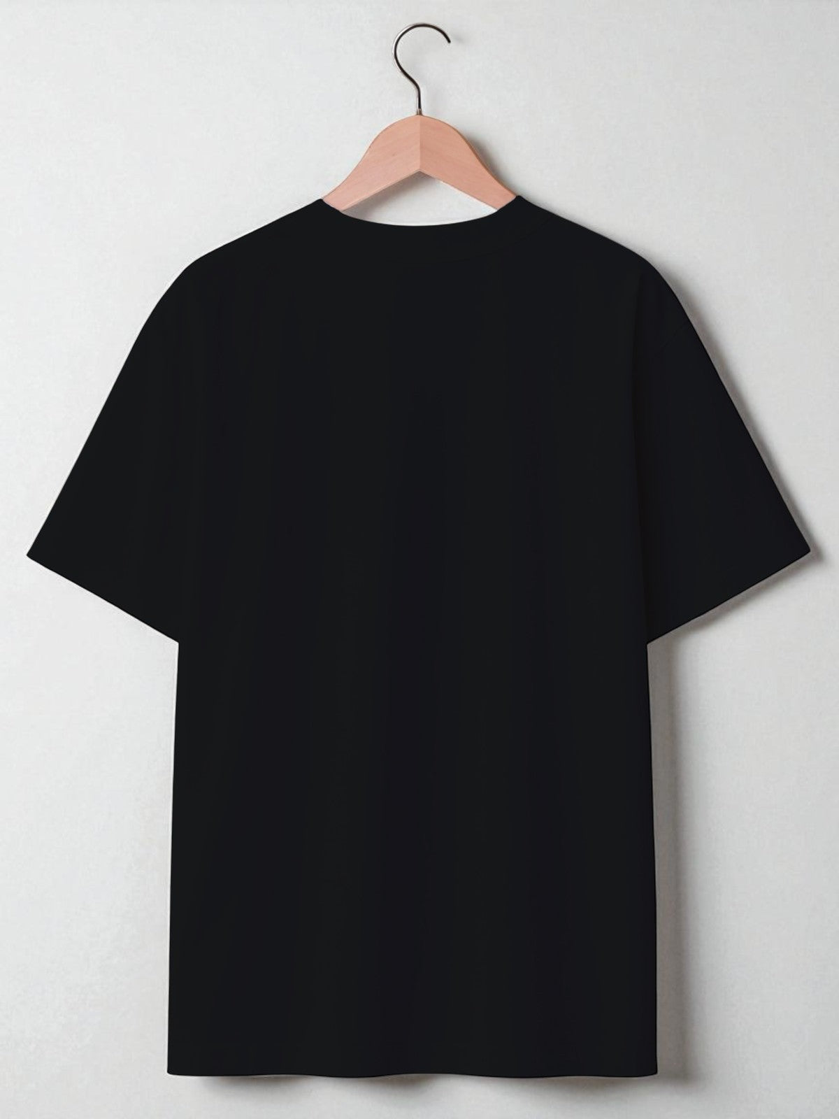 Tropical art: Boxy Fit Graphic Tee Black