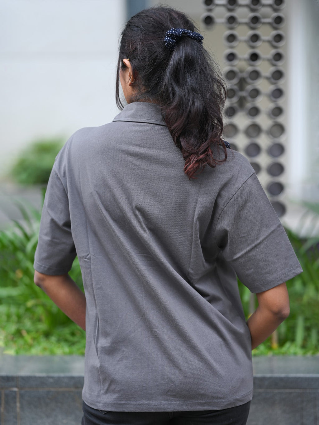 Oversized Shirt: Grey
