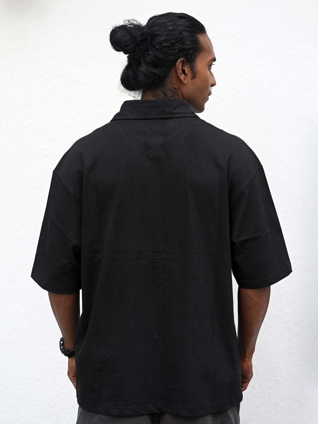 Oversized Shirt: Black