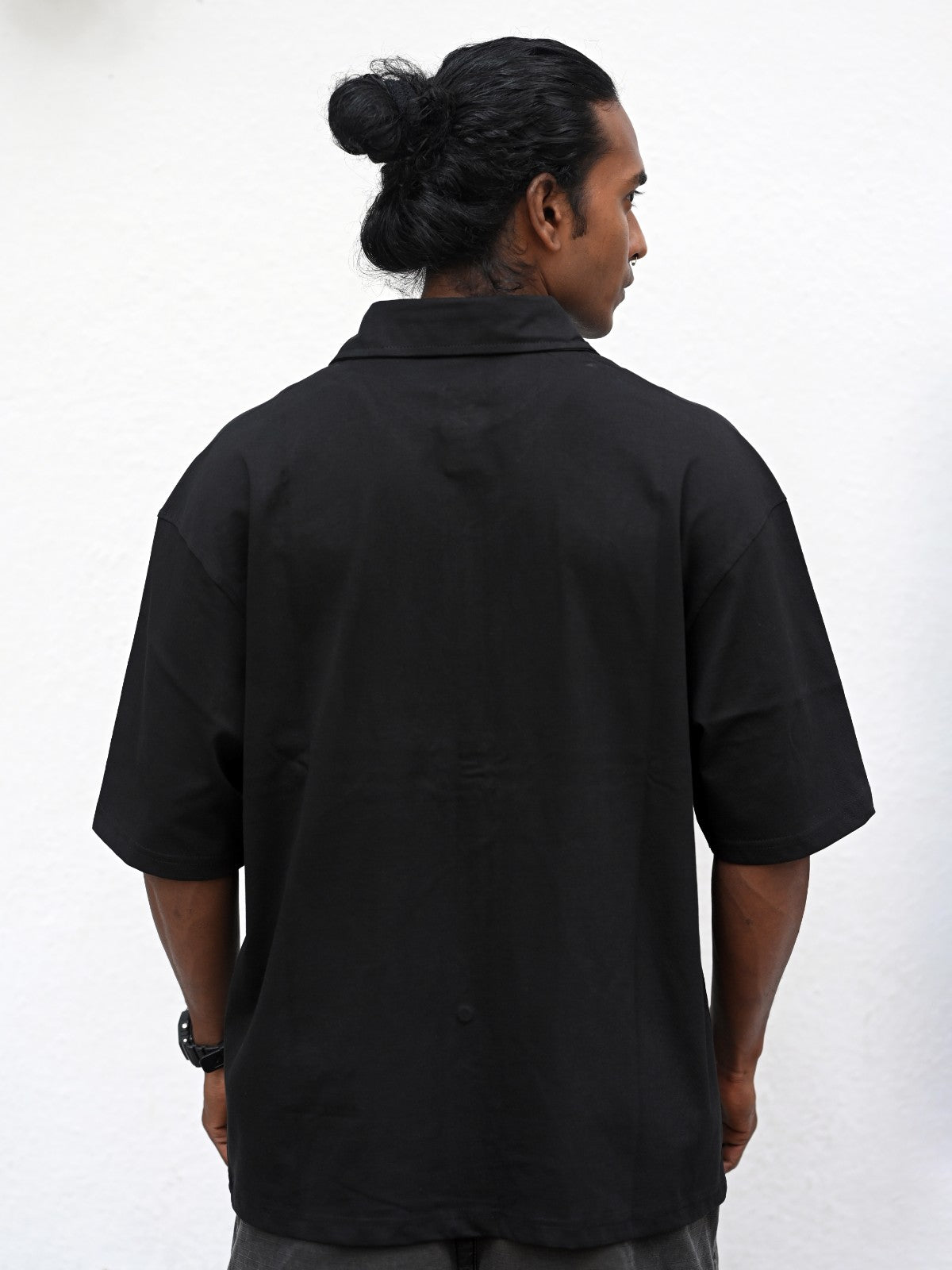 Oversized Shirt: Black