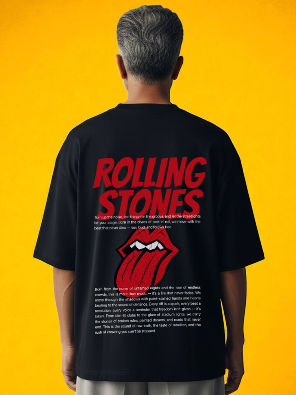 Rock Icon: Rolling Stones Inspired