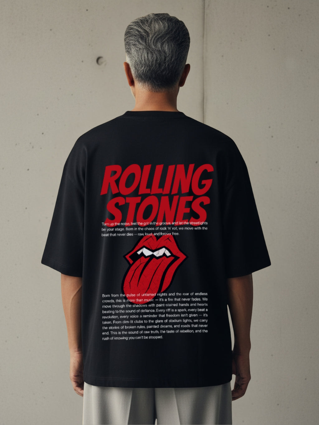 Rock Icon: Rolling Stones Inspired