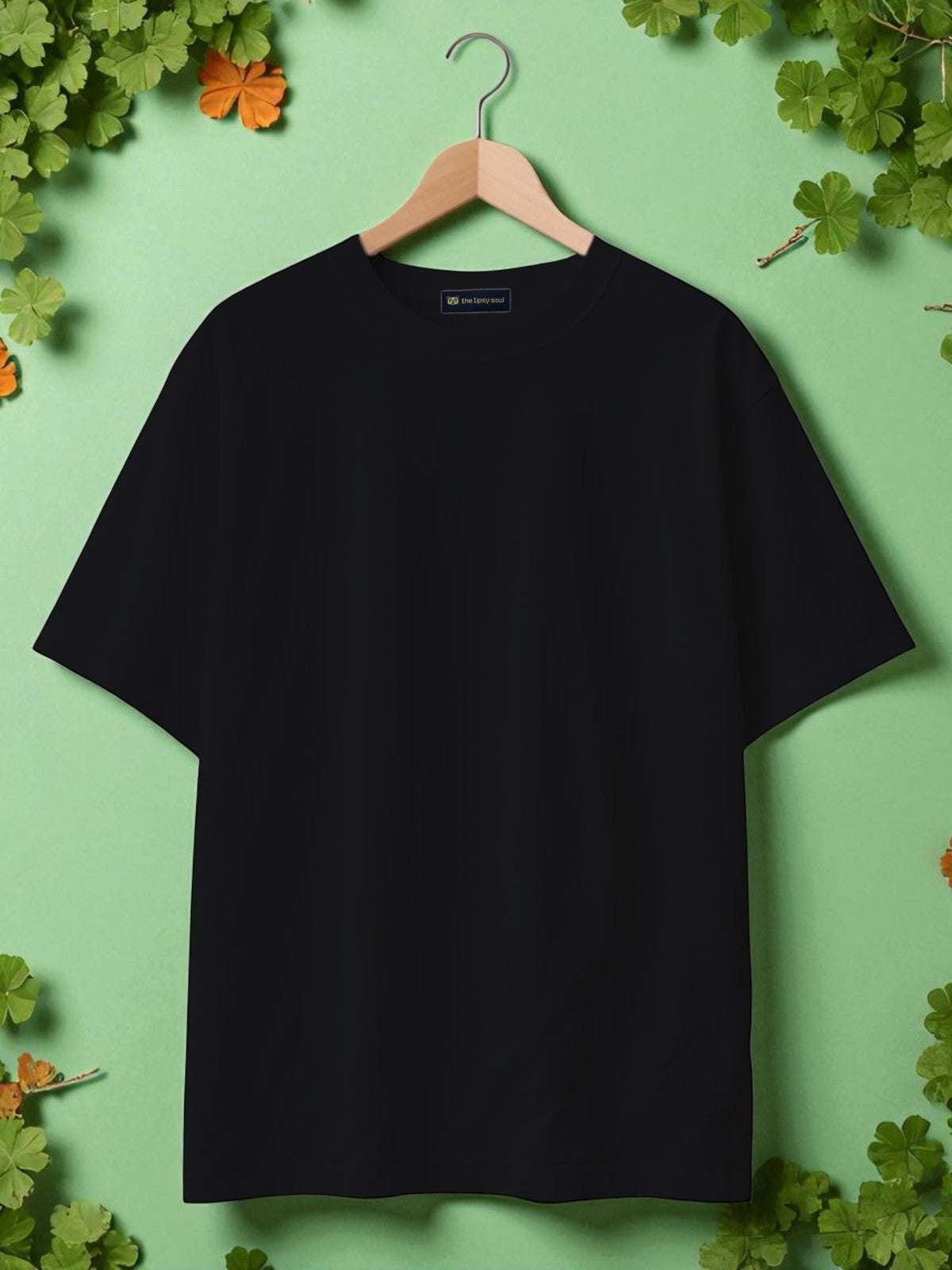 Skutterfly: Boxy Fit Graphic Tee Black