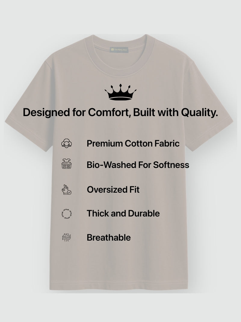 The Eye: Boxy Fit Graphic Tee Black