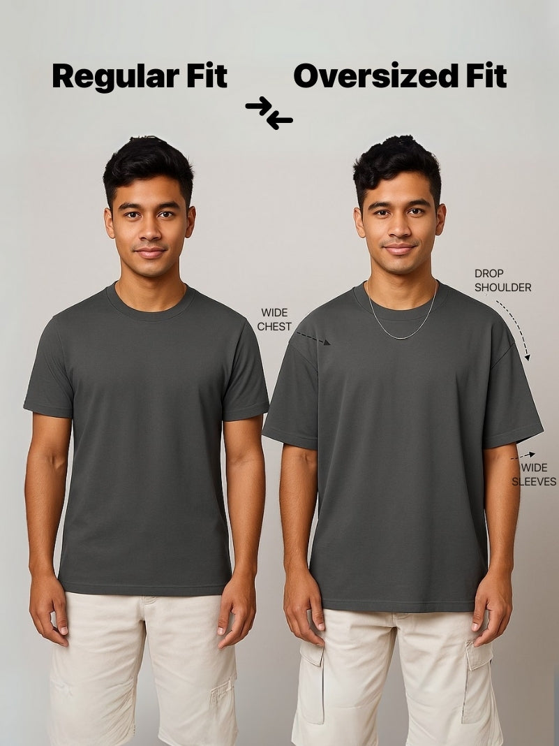 The Eye: Boxy Fit Graphic Tee Black