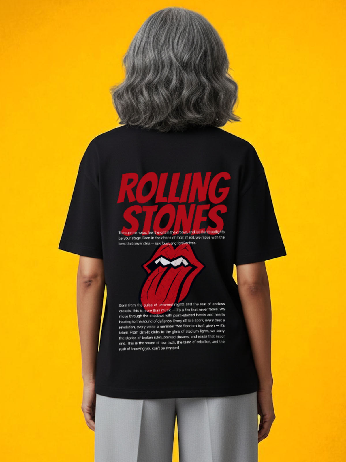 Rock Icon: Rolling Stones Inspired