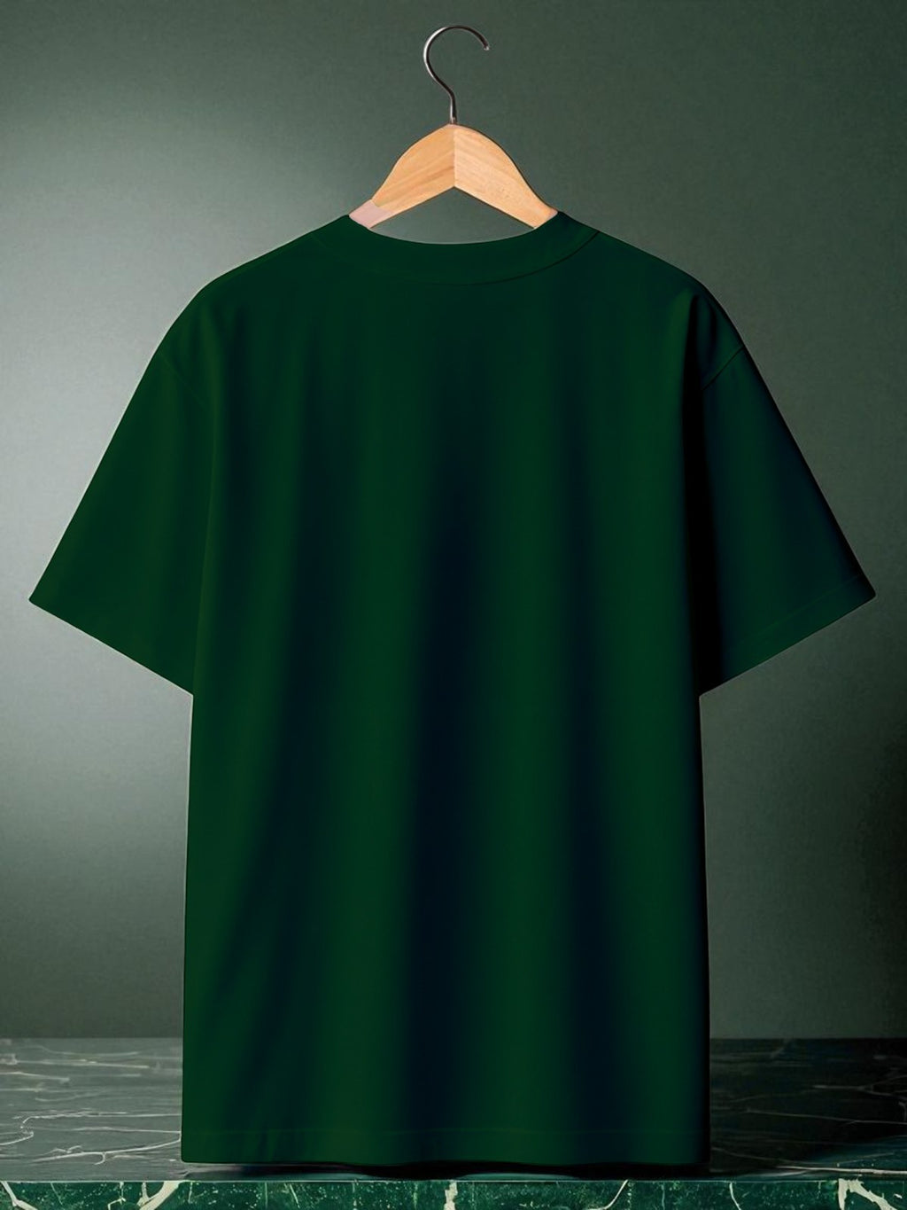 X: Boxy Fit Graphic Tee Green